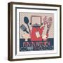 Fun in Kitchen I-Asmaa’ Murad-Framed Giclee Print