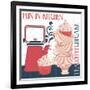 Fun in Kitchen II-Asmaa’ Murad-Framed Giclee Print