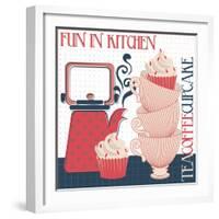 Fun in Kitchen II-Asmaa’ Murad-Framed Giclee Print