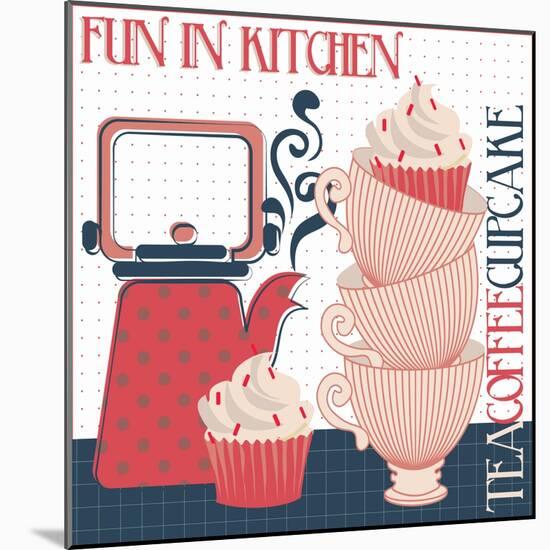 Fun in Kitchen II-Asmaa’ Murad-Mounted Giclee Print