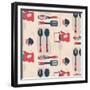 Fun in Kitchen III-Asmaa’ Murad-Framed Giclee Print