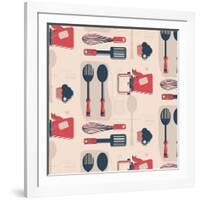 Fun in Kitchen III-Asmaa’ Murad-Framed Giclee Print