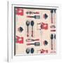 Fun in Kitchen III-Asmaa’ Murad-Framed Giclee Print