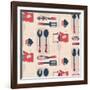 Fun in Kitchen III-Asmaa’ Murad-Framed Giclee Print