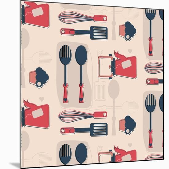 Fun in Kitchen III-Asmaa’ Murad-Mounted Giclee Print