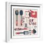 Fun in Kitchen IV-Asmaa’ Murad-Framed Giclee Print