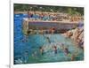 Fun in the Sea, Rovinj, Croatia, 2016-Andrew Macara-Framed Giclee Print