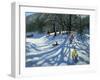 Fun in the Snow, Morzine, France-Andrew Macara-Framed Giclee Print