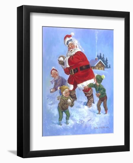 Fun in the Snow-Hal Frenck-Framed Giclee Print