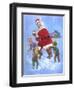 Fun in the Snow-Hal Frenck-Framed Giclee Print