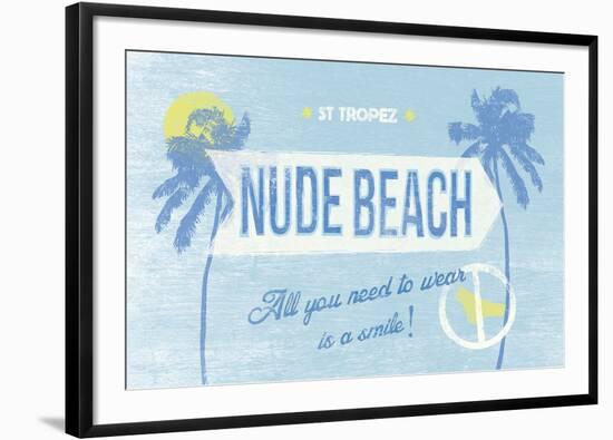 Fun in the Sun-The Vintage Collection-Framed Giclee Print