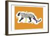 Fun Leopard-Enrique Rodriguez Jr.-Framed Art Print