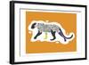 Fun Leopard-Enrique Rodriguez Jr.-Framed Art Print