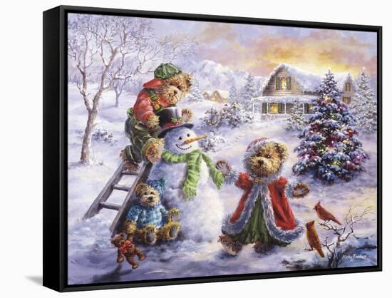 Fun Loving Merriment-Nicky Boehme-Framed Stretched Canvas