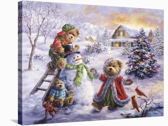Fun Loving Merriment-Nicky Boehme-Stretched Canvas