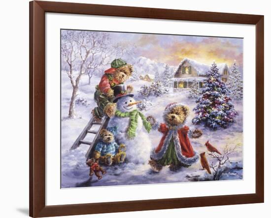 Fun Loving Merriment-Nicky Boehme-Framed Giclee Print