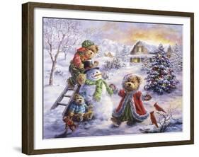 Fun Loving Merriment-Nicky Boehme-Framed Giclee Print