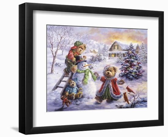 Fun Loving Merriment-Nicky Boehme-Framed Giclee Print