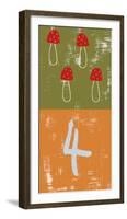 Fun Numbers - Four-Lisa Stickley-Framed Giclee Print