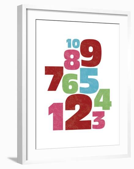 Fun Numbers-Max Carter-Framed Giclee Print