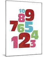 Fun Numbers-Max Carter-Mounted Giclee Print