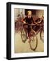 Fun on Bikes (or Boys on Bicycles)-Norman Rockwell-Framed Giclee Print