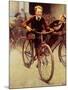 Fun on Bikes (or Boys on Bicycles)-Norman Rockwell-Mounted Giclee Print