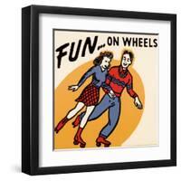 Fun… On Wheels-null-Framed Art Print