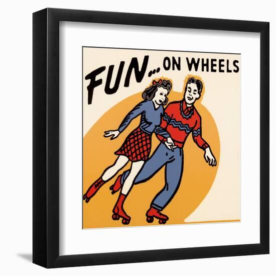 Fun… On Wheels-null-Framed Art Print