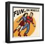 Fun… On Wheels-null-Framed Art Print