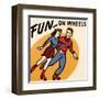 Fun… On Wheels-null-Framed Art Print