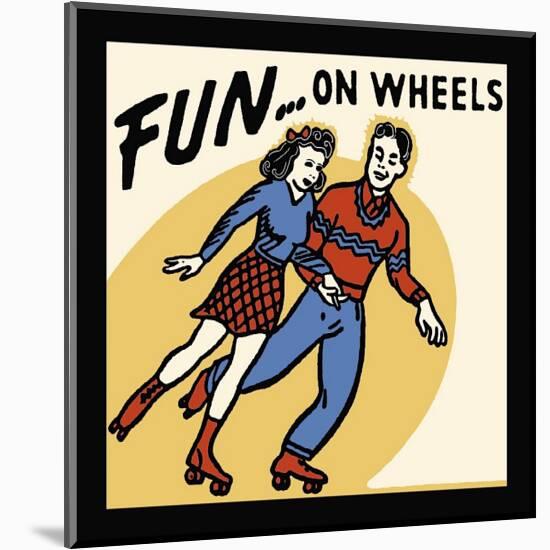 Fun On Wheels-null-Mounted Giclee Print