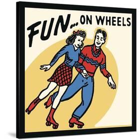 Fun...On Wheels-Retro Series-Stretched Canvas