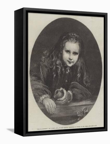 Fun or Mischief?-James Sant-Framed Stretched Canvas