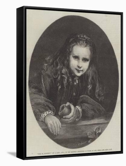 Fun or Mischief?-James Sant-Framed Stretched Canvas