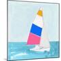 Fun Sail-null-Mounted Art Print