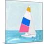 Fun Sail-null-Mounted Art Print