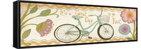 Fun Wheels II-Elizabeth Medley-Framed Stretched Canvas