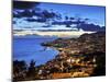 Funchal at Sunset, Madeira, Portugal-Mauricio Abreu-Mounted Photographic Print