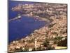 Funchal & Its Church, Madeira, Portugal-Walter Bibikow-Mounted Photographic Print