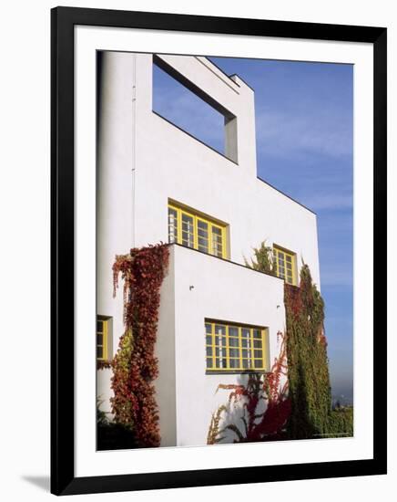Functionalist Muller Loos Villa, Designed by Austrian Architect Adolf Loos, Prague-Richard Nebesky-Framed Photographic Print