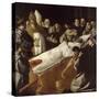 Funérailles de saint Bonaventure-Francisco de Zurbarán-Stretched Canvas