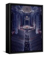 Funeral and Veneration of Pope John XXIII-Dmitri Kessel-Framed Stretched Canvas