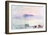 Funeral at Lausanne, 1841-J. M. W. Turner-Framed Giclee Print