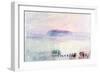 Funeral at Lausanne, 1841-J. M. W. Turner-Framed Giclee Print