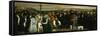 Funeral at Ornans, France, 1849-Gustave Courbet-Framed Stretched Canvas