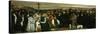 Funeral at Ornans, France, 1849-Gustave Courbet-Stretched Canvas