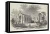 Funeral at the Catholic Church at Barrhead-null-Framed Stretched Canvas