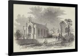 Funeral at the Catholic Church at Barrhead-null-Framed Giclee Print