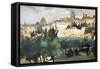 Funeral by Manet-Edouard Manet-Framed Stretched Canvas
